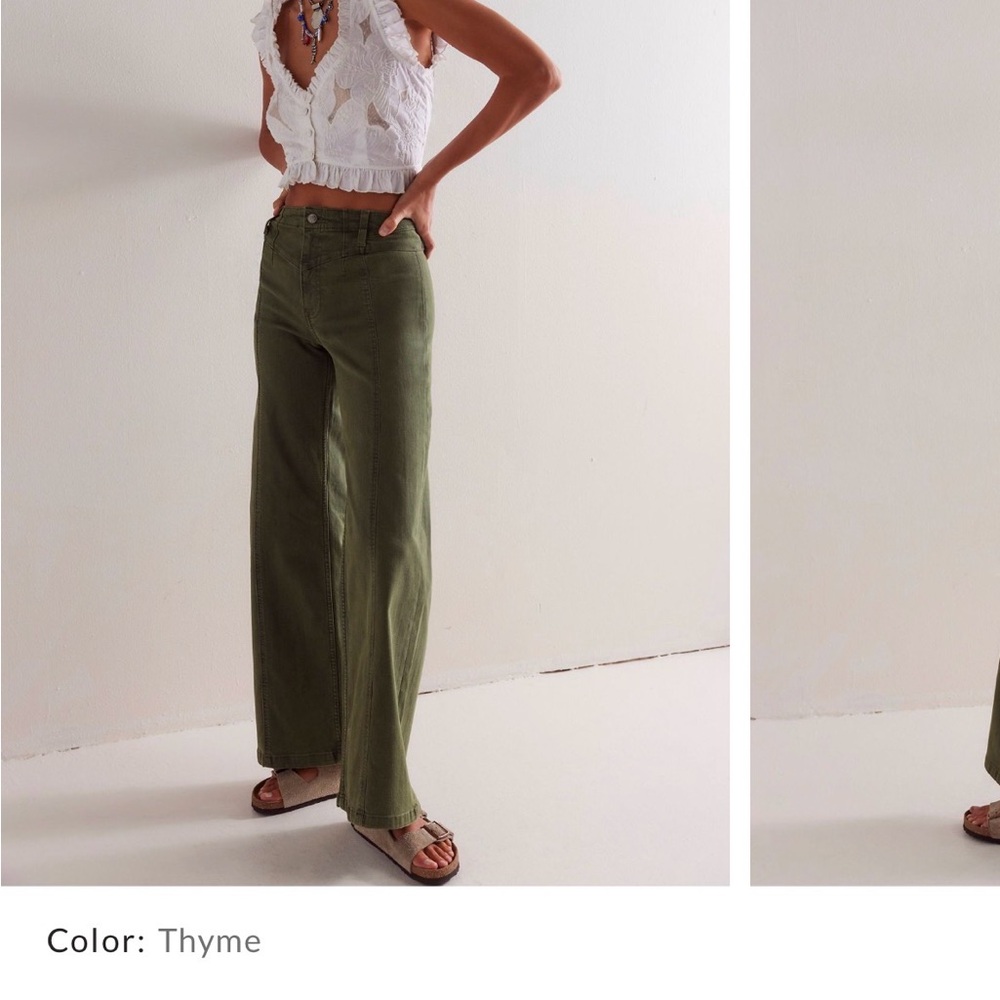 Free People Libre Wide Leg pants w25